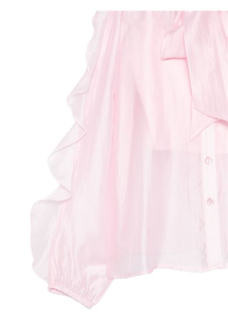 Camicia con ruches Lù-Lù BY MISS GRANT | LL4189ROSA